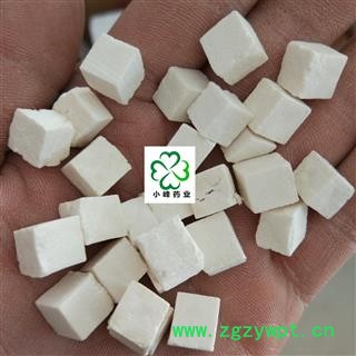 茯苓 1.0筛子 实货拍摄 中心丁 纯白丁 四方块 纯干 小峰药业 重在品质 产地 安徽省图2