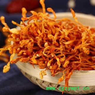 虫草花 干货500g 秦岭精选正品特级无硫孢子头北金蛹虫草 煲汤材料图3
