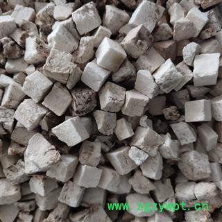 茯苓 茯苓 大统 过筛货少许黑丁  茯苓丁 产地 安徽省图3