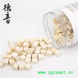 德音云南茯苓中药材精选罐装白茯苓丁批发一件代发茯苓图4