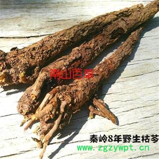 黄芩段 秦岭枯芩 8年以上老根 手工铡段 过筛无硫500g图2