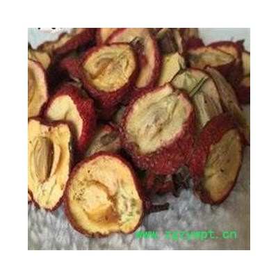 山楂 山楂带籽统片 颜色好 产地 山东省