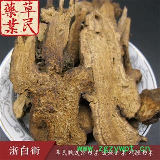 草民甄选浙白术 道地於术 鸡腿白术 大统货 实物如图 专业批发量大从优图2