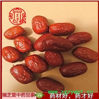 灰枣统货 和田灰枣 药典正品 中药材 瑞芝堂产地直供1000克 规格齐全 一站购齐图2