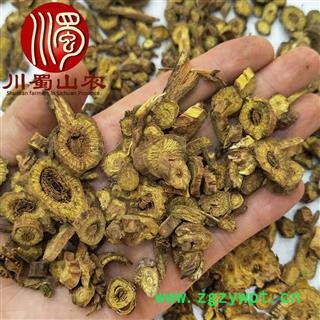 枯芩片统货散装1公斤起批黄芩产地直供川蜀山农中药材批发图2