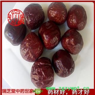 药枣统货 新疆大枣药枣 药典正品 中药材 瑞芝堂产地直供1000克 规格齐全 一站购齐图2