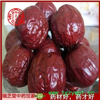 药枣统货 新疆大枣药枣 药典正品 中药材 瑞芝堂产地直供1000克 规格齐全 一站购齐图3