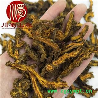 黄连无硫片统货散装1公斤起批产地直供鸡爪黄连片川蜀山农中药材批发图2