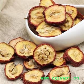 山楂片 秦岭优质山楂圈 带核山楂 手工切片 日晒500g图2