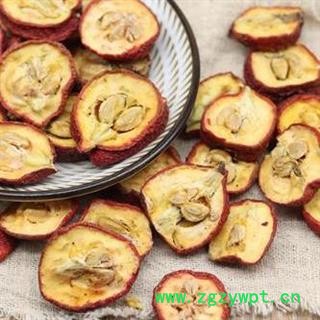 山楂片 秦岭优质山楂圈 带核山楂 手工切片 日晒500g图4