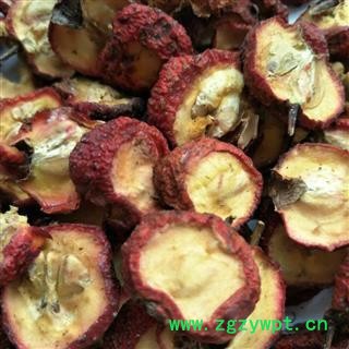 山楂 山楂 山楂带籽好片 新货 手工切片选  颜色好新鲜 炕干  产地 山东省临沂市图2