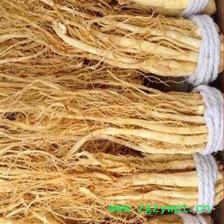圣草康园中药材人参 白参 人参须 绑把白参须图3