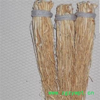 圣草康园中药材人参 白参 人参须 绑把白参须图2