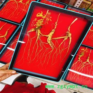 山参加礼盒，一盒三只山参，开窗礼盒图2