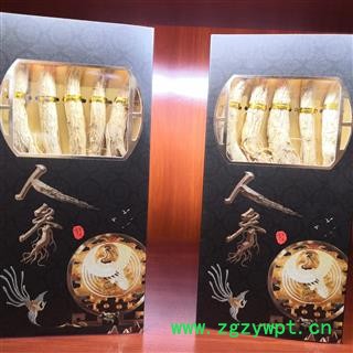 新辉药业产白山人参  白参  精装小礼盒一提两盒一盒5支图2