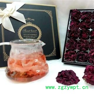 【包邮】玫瑰 墨红玫瑰礼盒装 朵朵精选 无熏硫 伴手礼 泡水泡茶图3