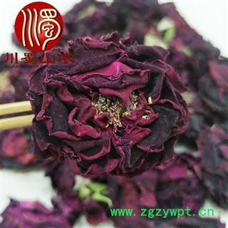 墨红玫瑰花茶大朵选货散装1公斤起批产地直供川蜀山农中药材批发图2