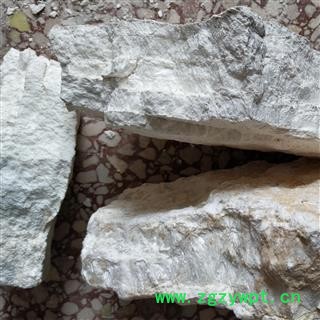 阳起石 统货，块状，白色 产地 河南省图3