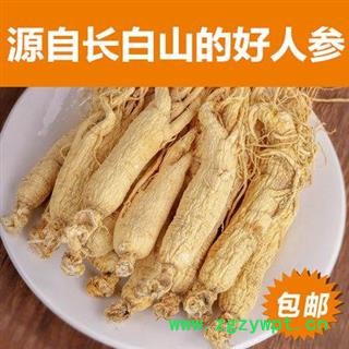 人参生晒参 （20支/500克） 产地 长白山 8年老人参 产地直销 贵细滋补 首选鑫恒盛  公斤起可免费切片磨粉量勺图2