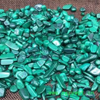 新辉药业纯天然玉料孔雀石  凤凰石 蓝宝翡翠图2