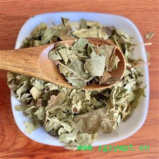 山楂叶 山楂叶干 山楂叶子 山楂树叶中药材图3