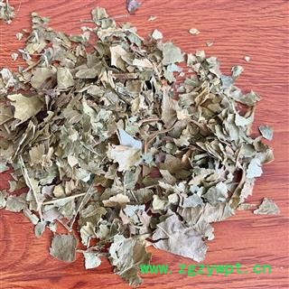 山楂叶 山楂叶干 山楂叶子 山楂树叶中药材图4