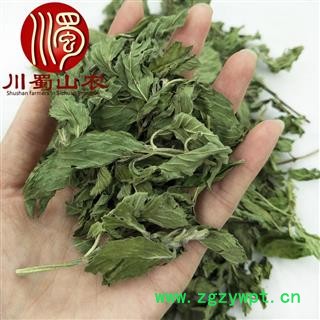 薄荷叶茶用无硫统货散装1公斤起批产地直供薄荷茶川蜀山农中药材批发图2