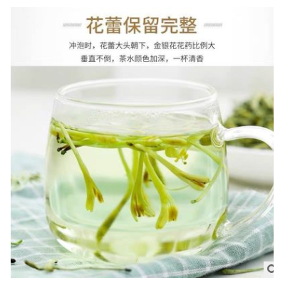 金银花茶封丘金银花花草茶菊花茶蒲公英茶枸杞养生花草茶组合
