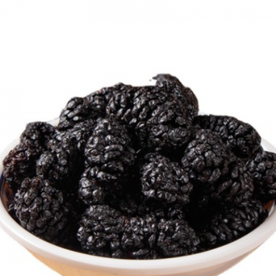 桑椹500g桑果干没沙即食桑葚干桑葚子黑桑葚/桑葚果大果 黑桑椹