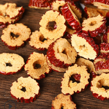 批发红枣圈 散装无核红枣片500克 新疆脆枣干花草茶 产地直供