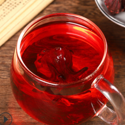 批发云南洛神花 散装玫瑰茄500克质优洛神花干整朵颜色好产地直供