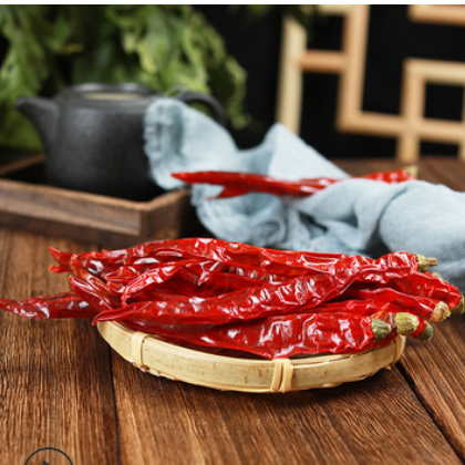 微辣香型上色 四川二荆条二金条 二斤条海椒干辣椒 500克微辣上色