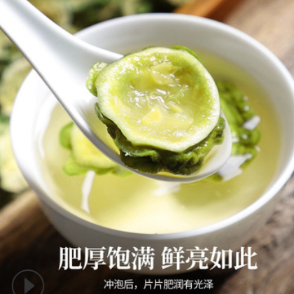 原味无硫苦瓜片非降糖血花草茶可贴牌代加工脱水苦瓜干片特级泡水图2