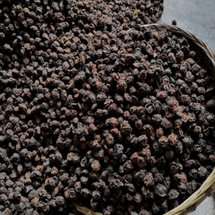 中药材批发烟熏乌梅干酸梅汤原材料500g黑乌梅肉批发黑酸汤乌梅图2