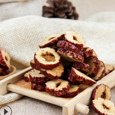 新疆红枣片 新货红枣圈 散装大枣圈枣片无核脆干可泡茶若羌红枣干