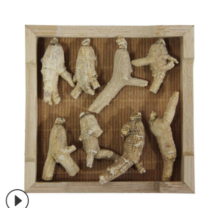 产地批发山东文登特产4年新货西洋参粒头花旗参整枝切片500克图2