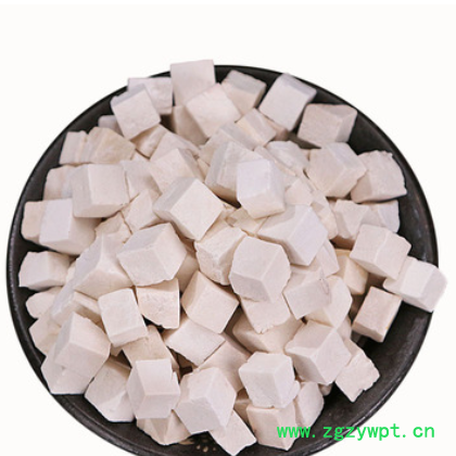 供应茯苓丁 散装产地茯苓 白茯苓片无杂茯苓块厂家直供茯苓图3