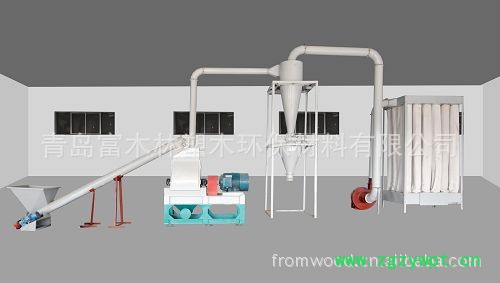 木粉生产线