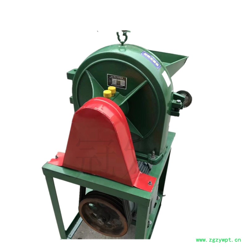 粮食粉碎面粉机 小型杂粮磨面机 饲料中药粉碎机02
