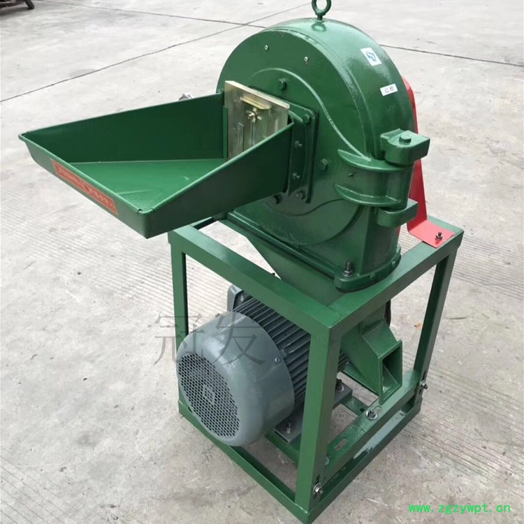 粮食粉碎面粉机 小型杂粮磨面机 饲料中药粉碎机02