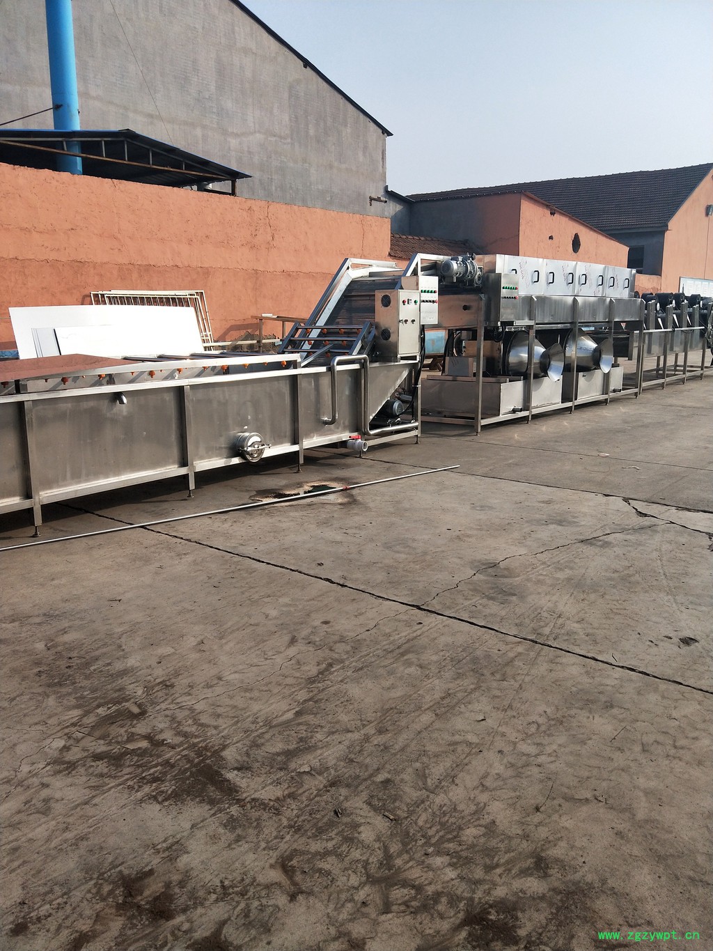 景翔牌药材清洗机 海鲜气泡喷淋清洗机 根茎类清洗机