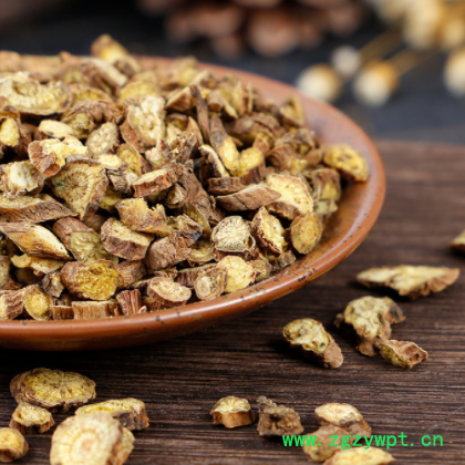 中药材黄芩无硫大货黄芩片土金茶根三物泻心汤饱满切片泡茶煲汤料图2