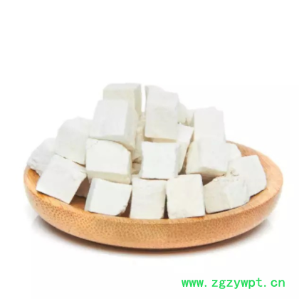 批发茯苓过4或6筛茯苓丁 茯苓茶多规格 茯苓块量大从优图2