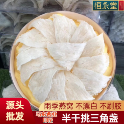 恒永堂 印尼半干挑三角盏 雨季白肉盏 高净度印尼燕窝 厂家直供