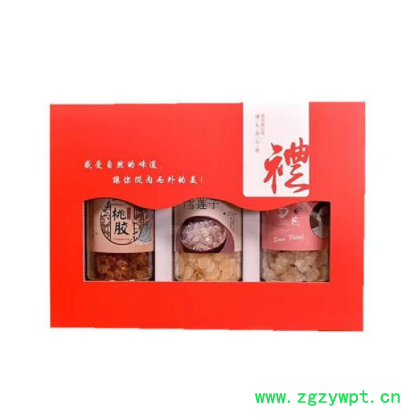 养颜三宝礼盒 桃胶雪燕皂角米组合产地直供 源头批发代发图3