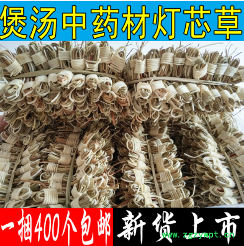 灯芯草 灯心草 煲汤材一扎400个包邮 另有麦冬 淡竹叶图2
