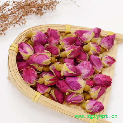 新货胜豪批发散装重瓣红法兰西山东平阴金边兰州玫瑰花茶墨红图2