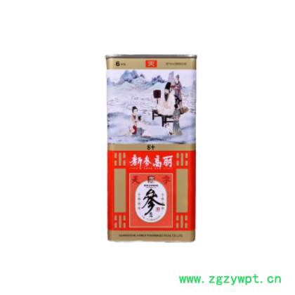 新参高丽参天字铁盒正规厂家37.5克75克150克600克切参整枝红参条图2