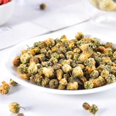 菊花茶胎菊头采100g罐装桐乡宗杭白菊花茶贡菊花