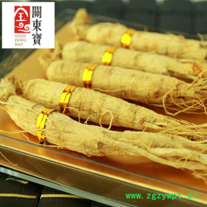 生晒参人参东北长白山新鲜原皮白参6年根礼盒装图2